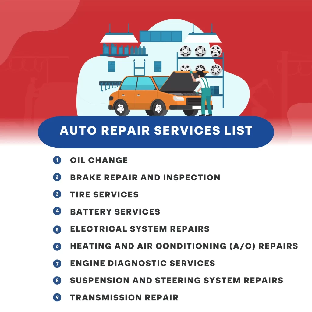 auto repair services